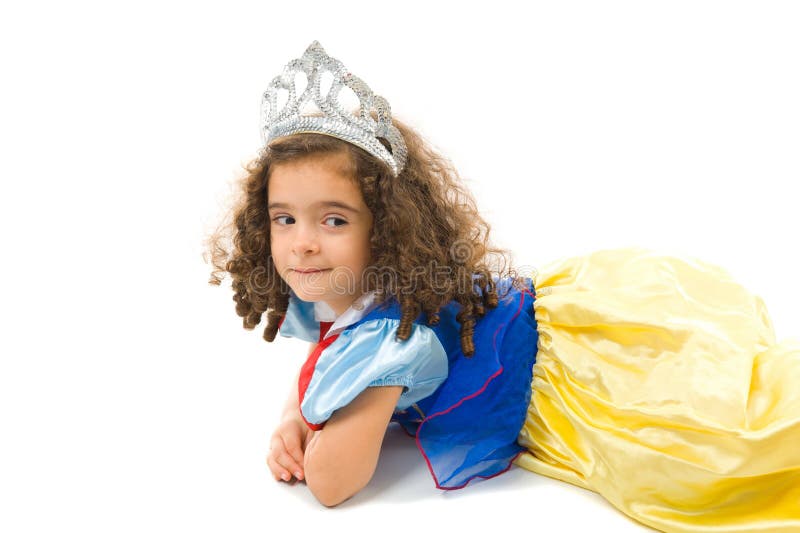Child with costume stock photography