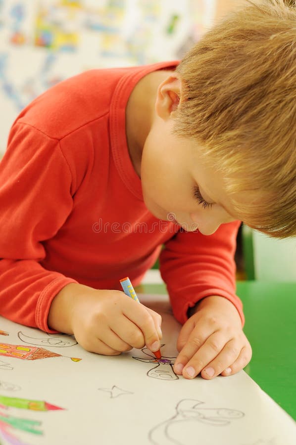 Child drawing