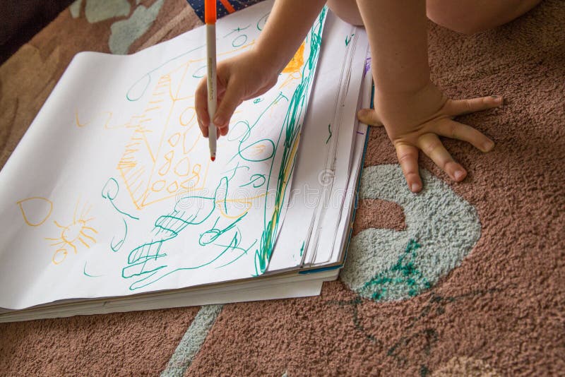 567 Child Drawing Paper Pad Stock Photos Free & RoyaltyFree Stock