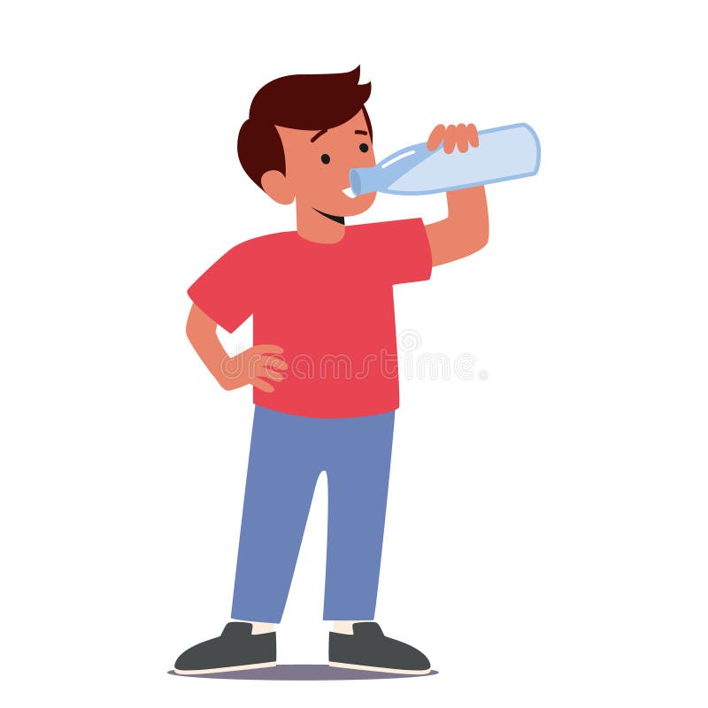 Thirsty Boy Clipart Images