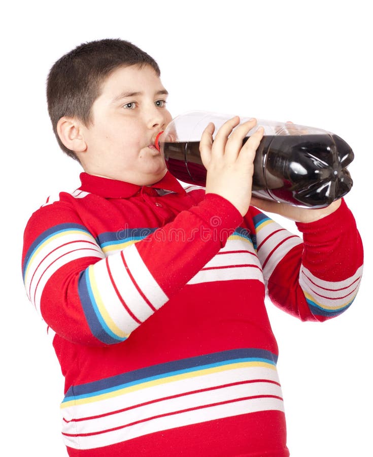 Child drinking soda stock photo. Image of background 19029386