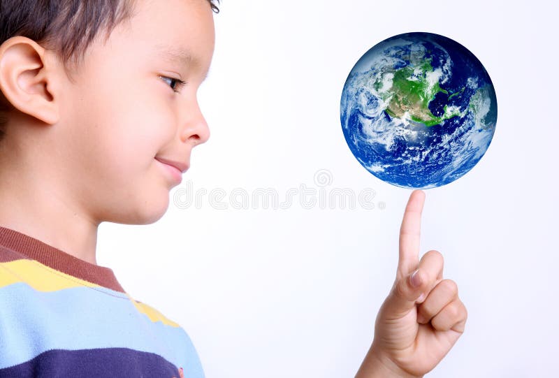 Child and earth