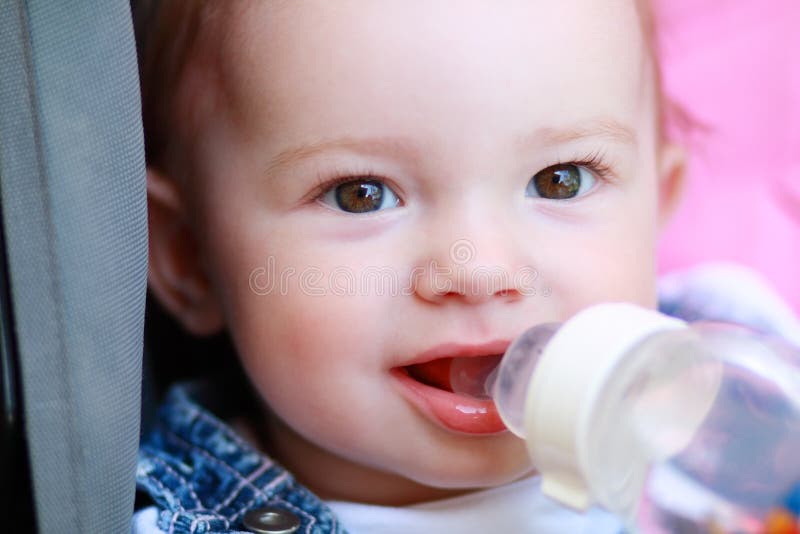 Child eating stock image. Image of little, feeding, eyes 31618379
