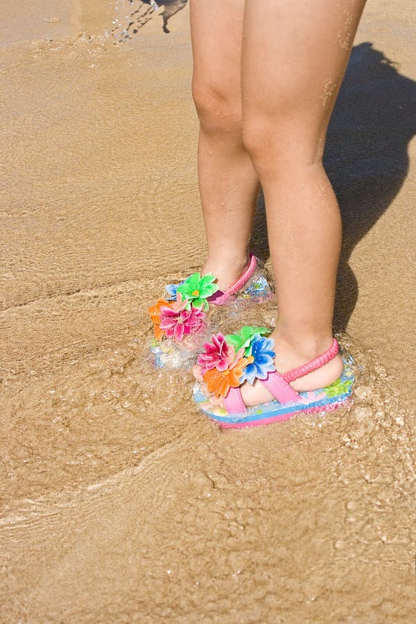 163 Little Girl Flip Flops Stock Photos - Free & Royalty-Free Stock Photos  from Dreamstime