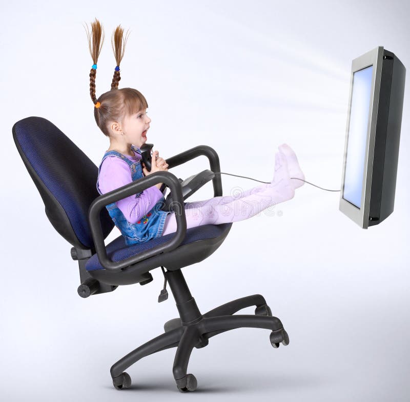 14,377 Girl Playing Computer Game Funfair Stock Photos - Free & Royalty ...