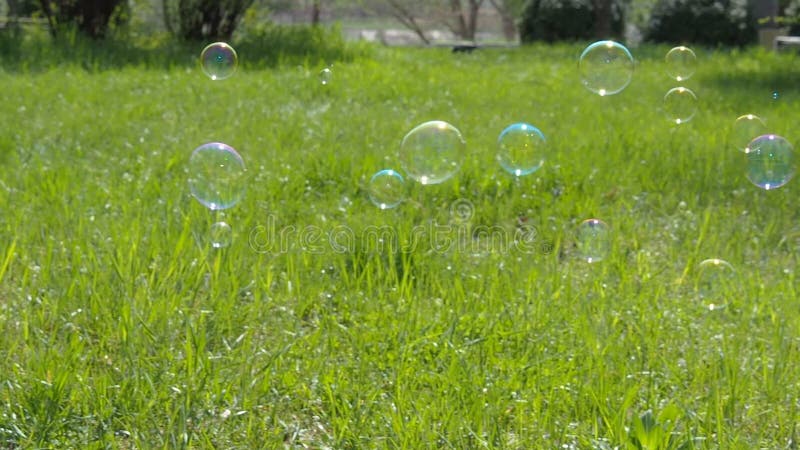 A child with her mother is playing with soap bubbles. A happy family in the wild. Mom and daughter are blowing bubbles. stock video A child with her mother is playing with soap bubbles. A happy family in the wild. Mom and daughter are blowing bubbles. stock video