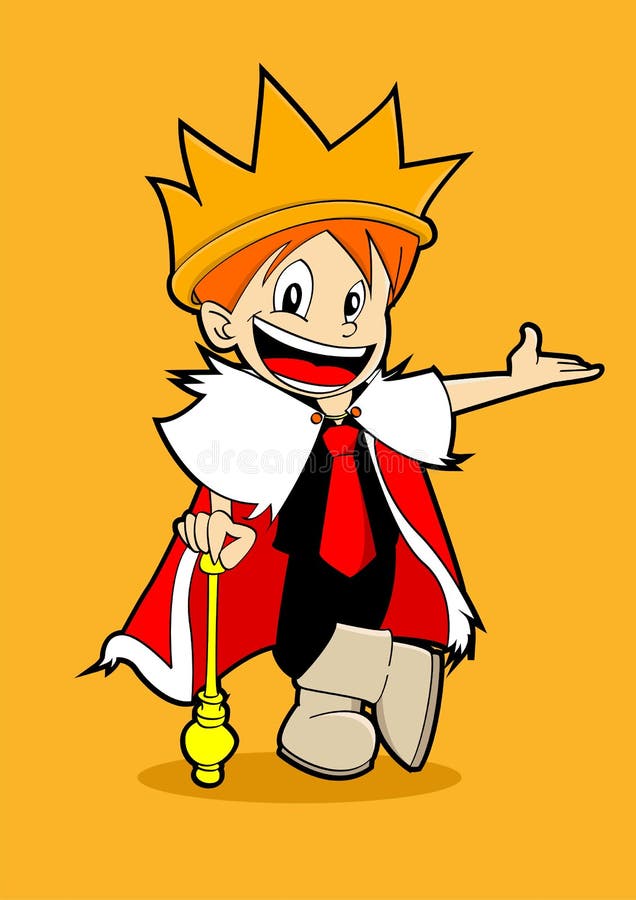 Child King stock vector. Illustration of handsome, yellow 21327025