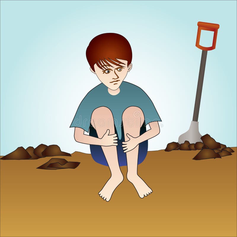 Child Labor Concept - Cute Cartoon Girl Illustration Stock Illustration - Illustration of child, childhood: 102495524 Child Labor Concept - Cute Cartoon Girl Illustration Stock Illustration - Illustration of child, childhood: 102495524