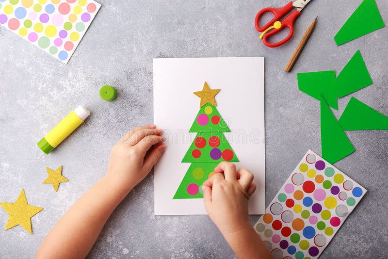 christmas tree art activities for kids