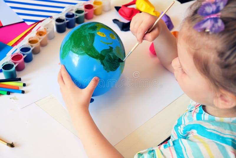 Kids Take Care Of Earth Day Environment Protection Kindergarten Activity  Children Help To Protect The World Vector Illustration Set Kids Saving Earth  From Waste Stock Illustration - Download Image Now - iStock