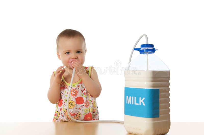 Child & milk