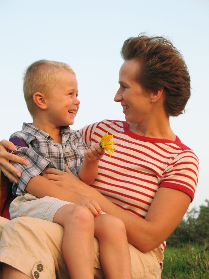 Child and mother love