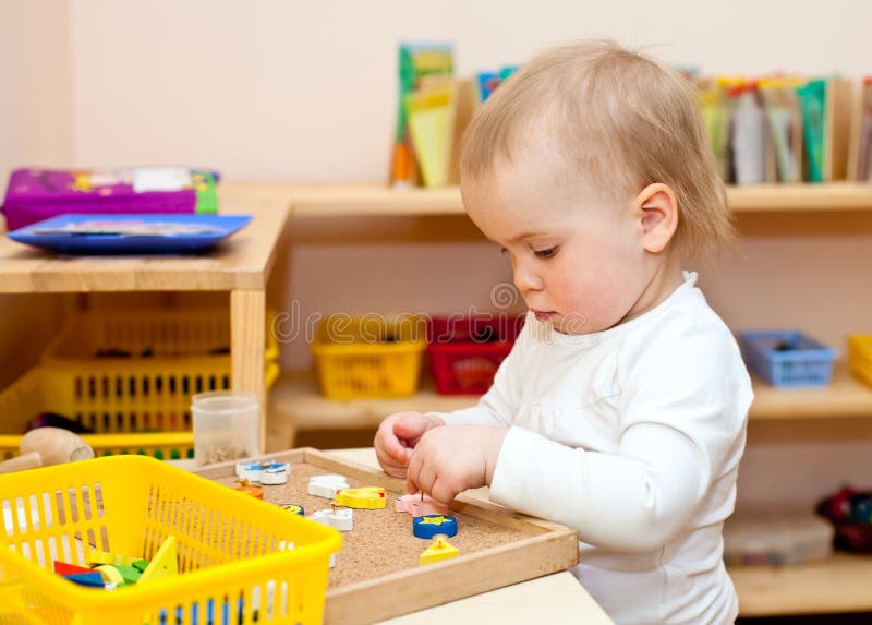 Child at nursery stock photos Child at nursery stock photos
