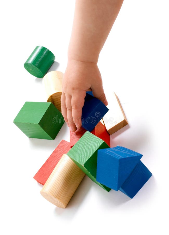 Child playing toys