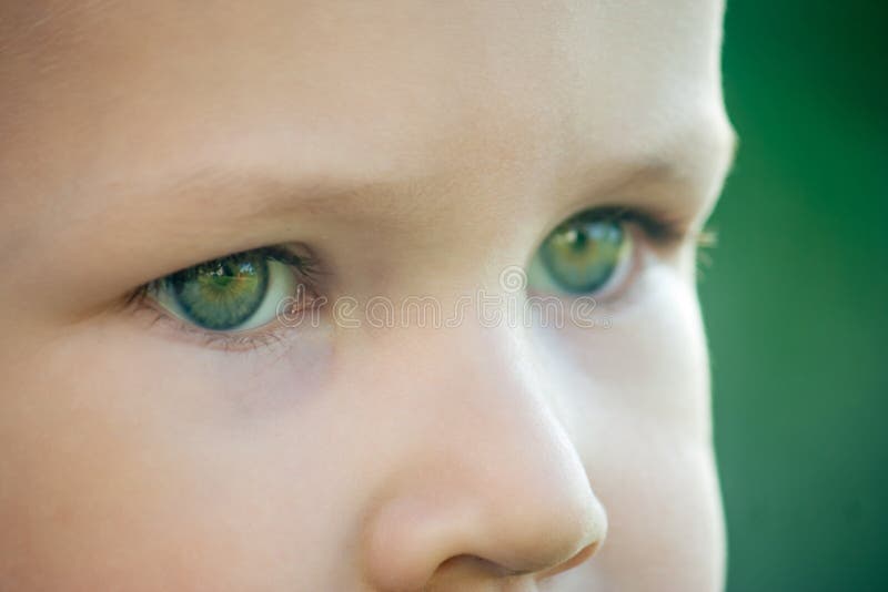The child represents the difficult future that awaits him royalty free stock image The child represents the difficult future that awaits him royalty free stock image
