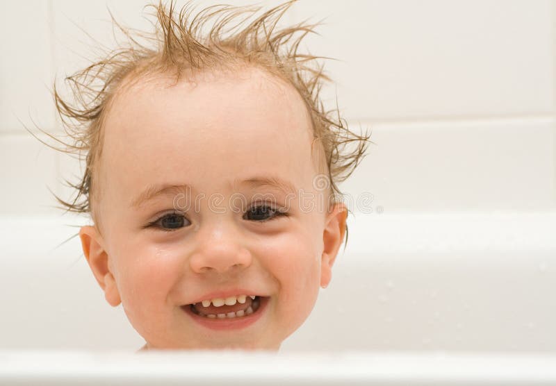 After bath stock image. Image of child, camera, face, baby 5415817