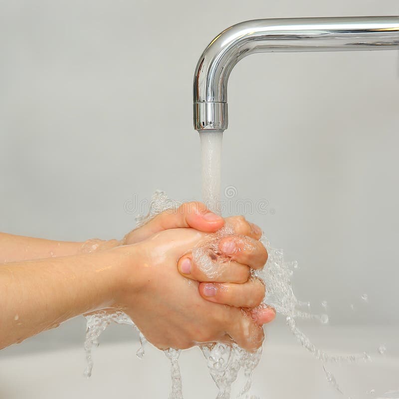 Child washing hands stock image. Image of hands, hand - 18440087