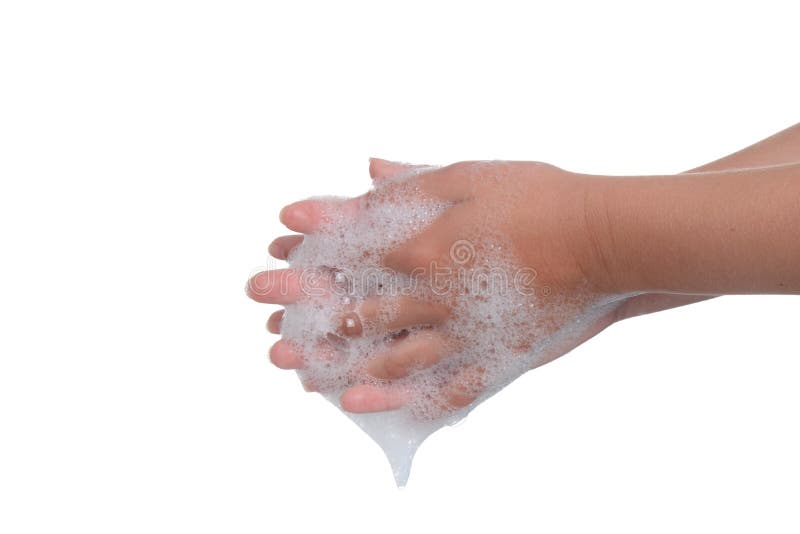Child Washing Hands royalty free stock images Child Washing Hands royalty free stock images