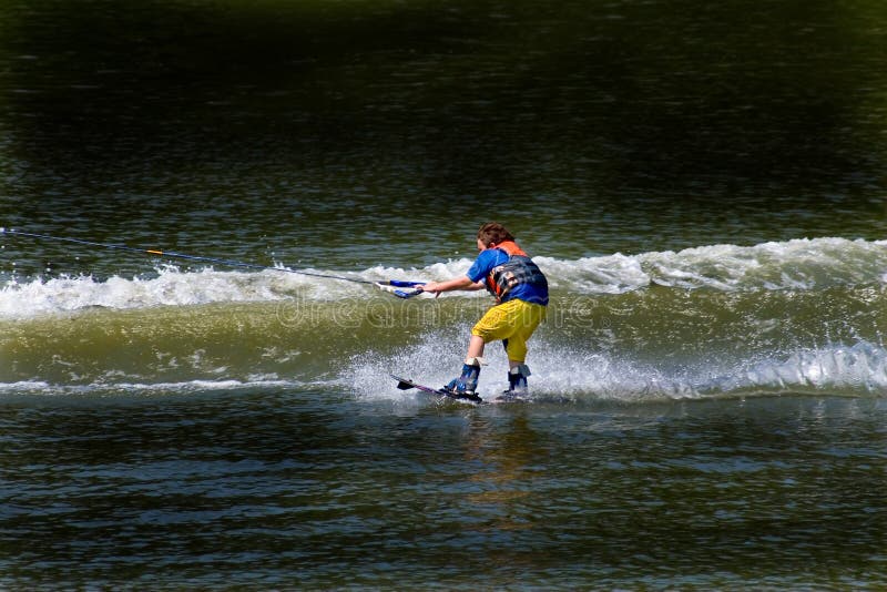 Child Water Skiing