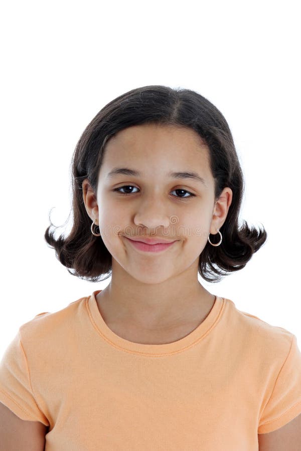 Child on White Background stock image. Image of girl 14250417