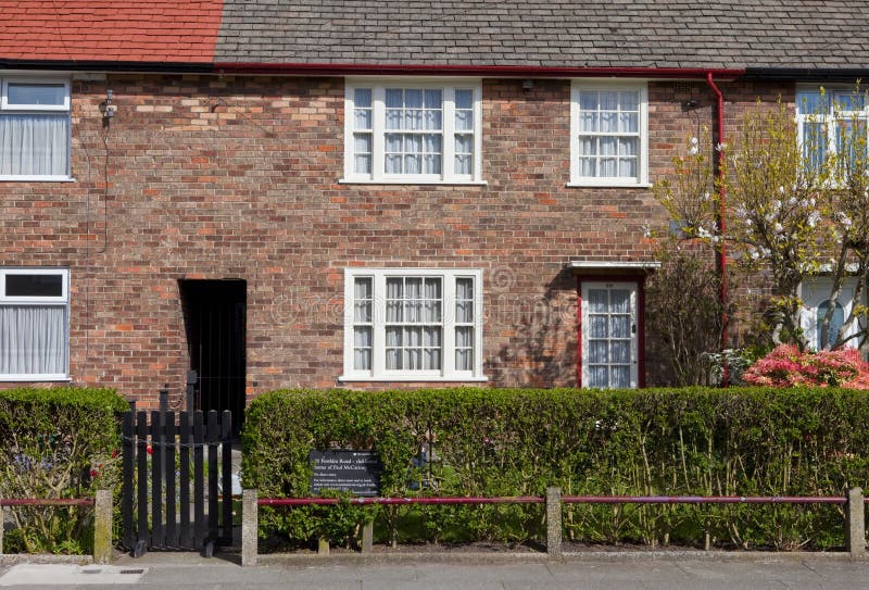 Childhood Home of Sir Paul McCartney in Liverpool