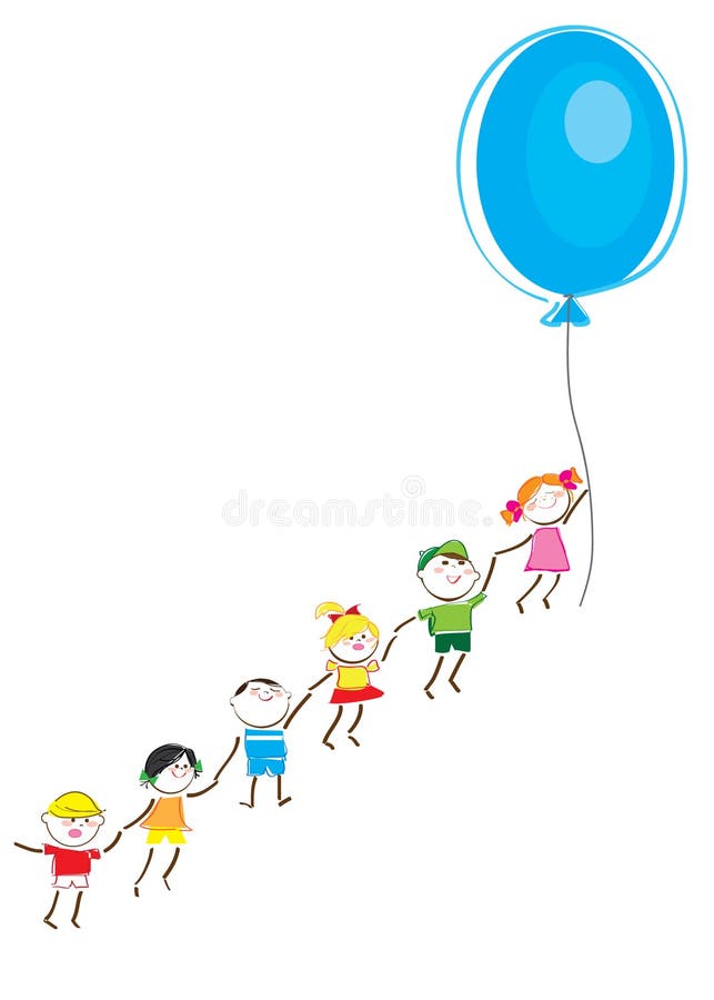 Children stock illustration