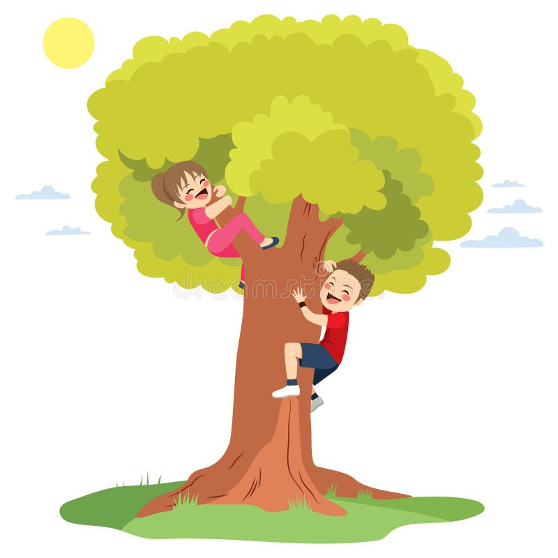 Kids Climbing Tree Stock Illustrations – 733 Kids Climbing Tree Stock  Illustrations, Vectors & Clipart - Dreamstime