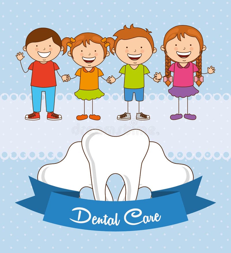 Children dental care stock vector. Illustration of clean 59942794