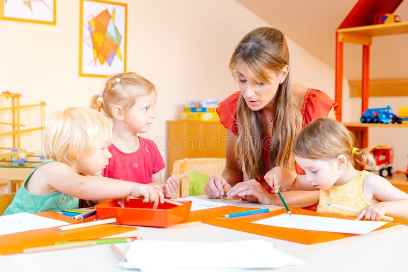 Drawing Paper Engish Playgroup Stock Photos Free & RoyaltyFree Stock