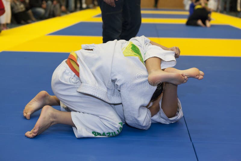 Children grappling stock photo. Image of people, brasilian 22238284