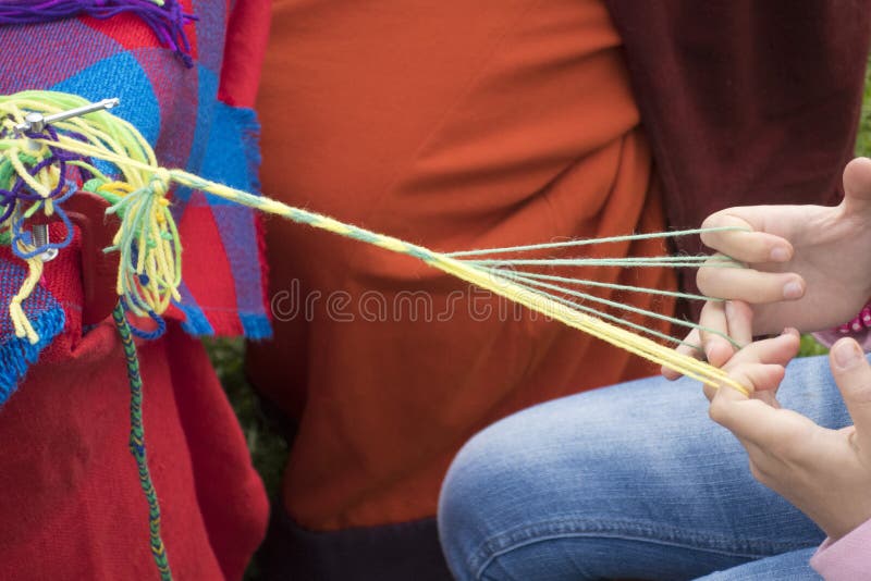 Needlework stock image. Image of comma, yarn, weaves 105951059
