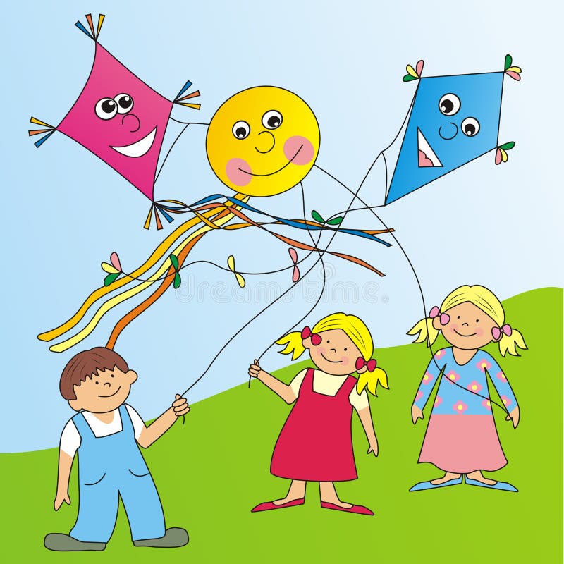 Kite Drawing Easy - How to Draw a Kite For Kids