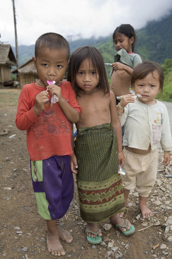 Children in Laos