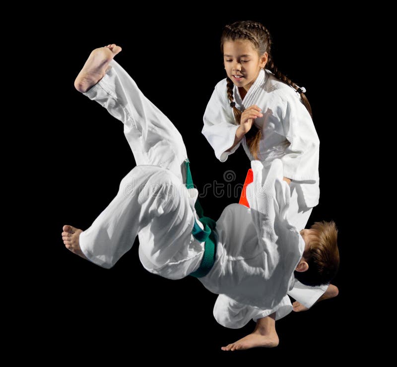 Children Martial Arts Fighters Stock Image Image of competitive