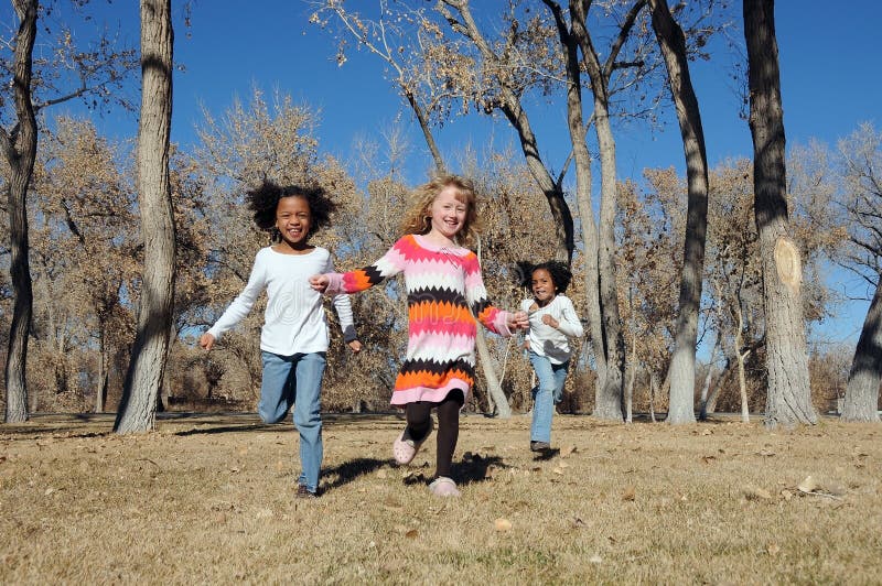 Children outdoors