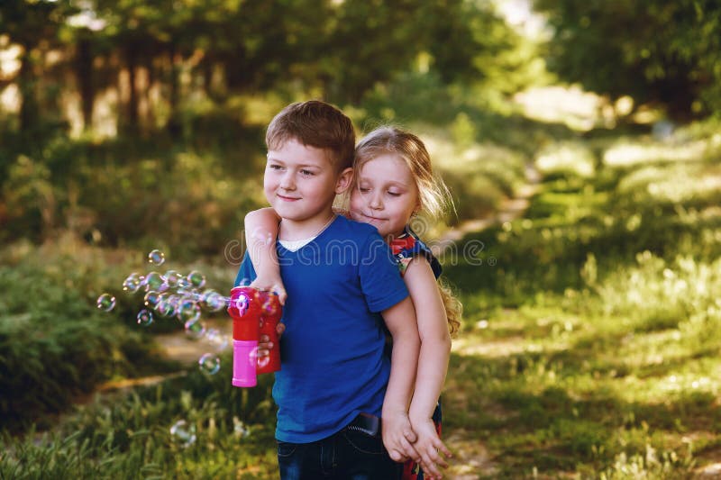 two Bubbles On A Stroll