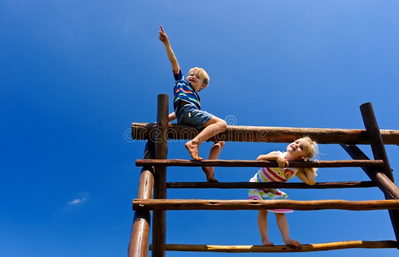 Children at the playground