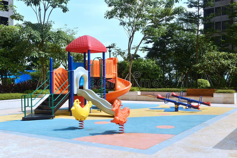 2 children playground