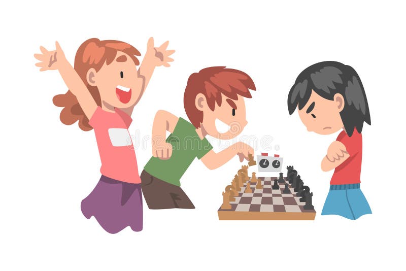 Children Chess Stock Illustrations – 1,386 Children Chess Stock