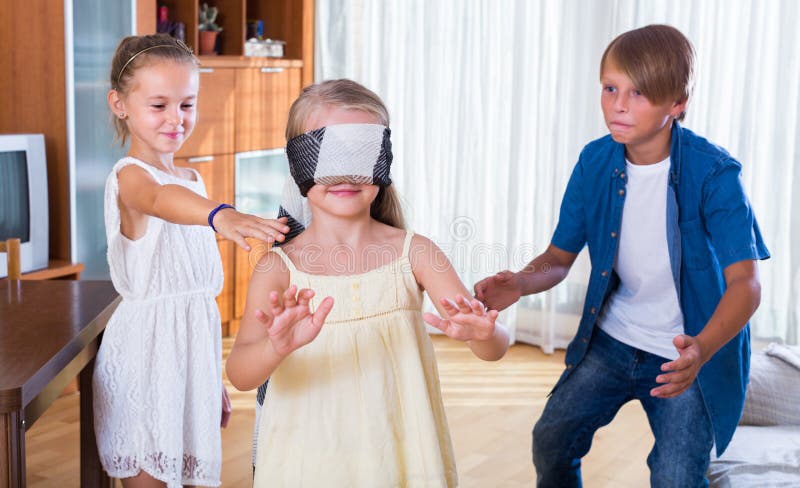 6+ Hundred Child Blindfold Royalty-Free Images, Stock Photos