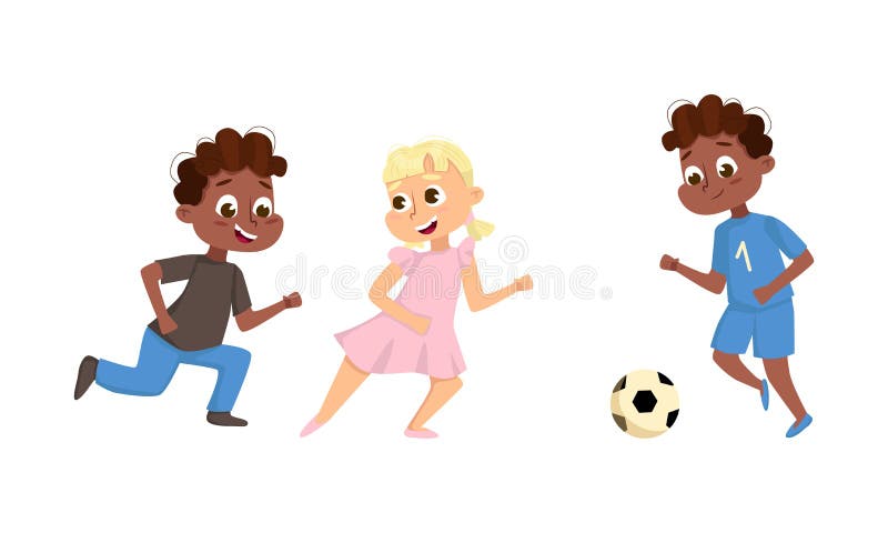 450+ Kids Playing Tag Stock Illustrations, Royalty-Free Vector