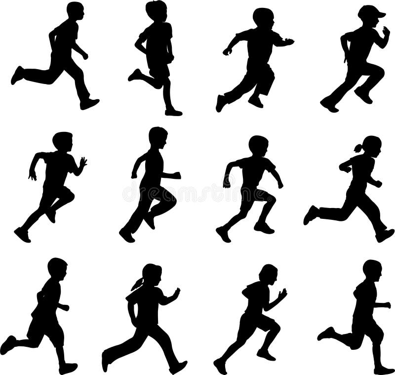 Children running