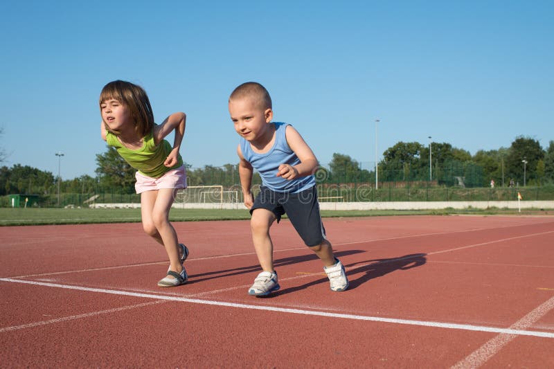 Children running stock photo. Image of speed, little 45945784