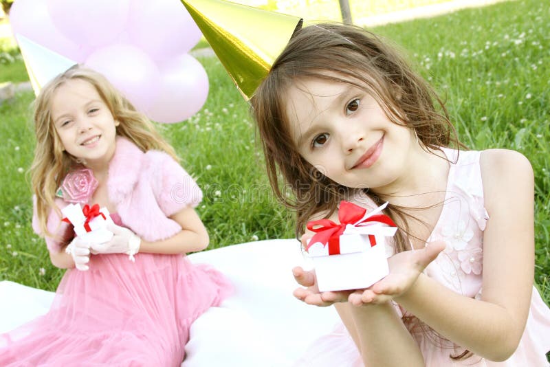 Children s Birthday Party outdoors