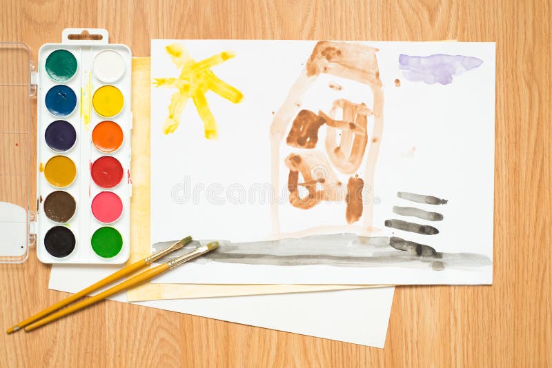 Drawing Tools Kids Royalty-Free Images, Stock Photos & Pictures