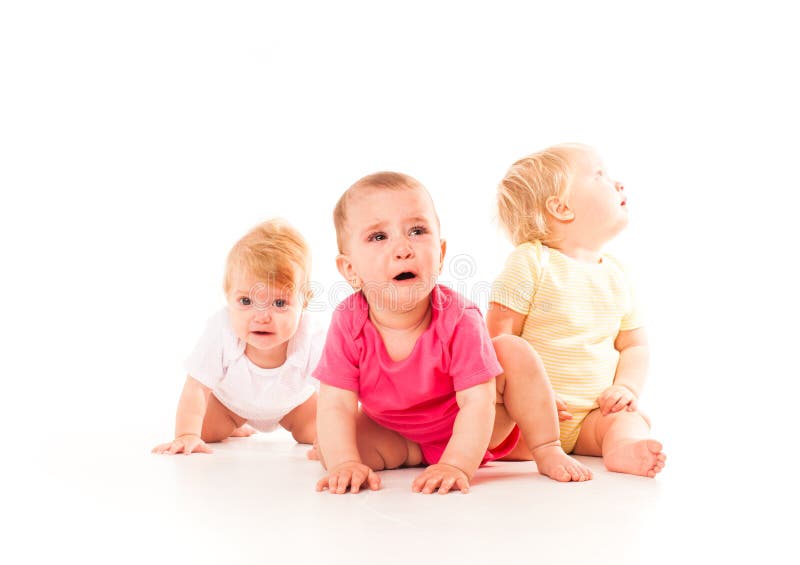 Children's Grief Three Babies Stock Photos - Free & Royalty-Free Stock ...