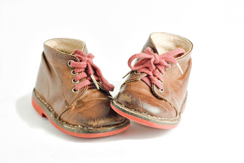 Untied baby shoes stock image. Image of laces, pretty - 12139015