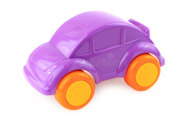 Children s toy car purple stock photo. Image of game 23315042