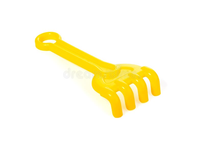 Children s toy rake stock image. Image of preschool, plaything - 58874169