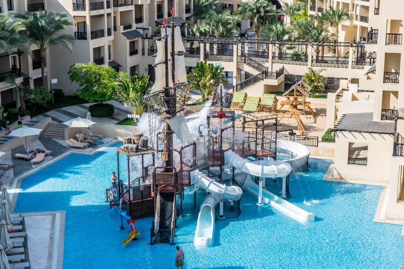 Children`s water park pirate ship royalty free stock photos Children`s water park pirate ship royalty free stock photos